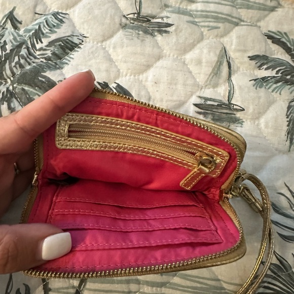 Vintage Coach Poppy Wallet Wristlet - Picture 3 of 5